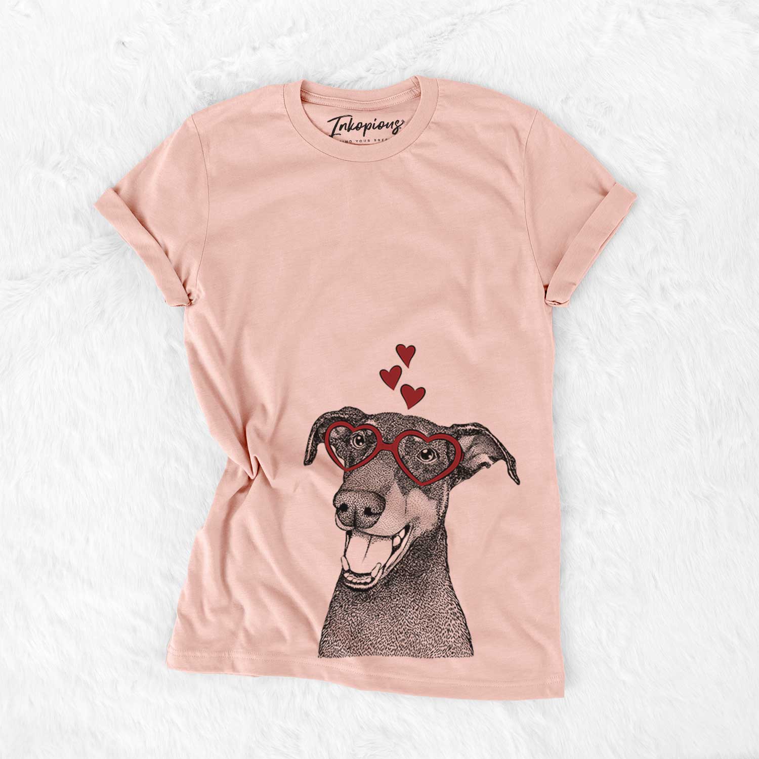 Bunnie the Doberman Pinscher - Bella Canvas Unisex Crewneck