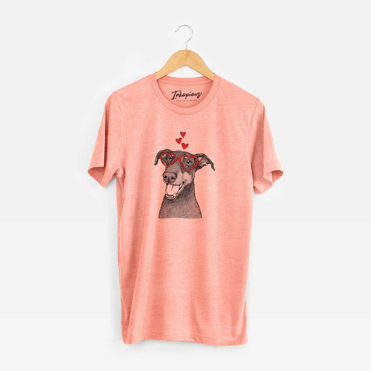 Valentine Bunnie the Doberman Pinscher - Unisex Crewneck
