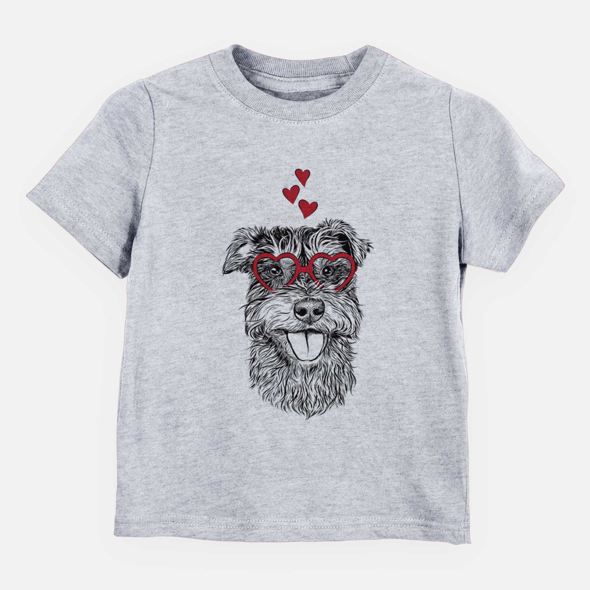 Valentine Buster the Schnoodle - Kids/Youth/Toddler Shirt