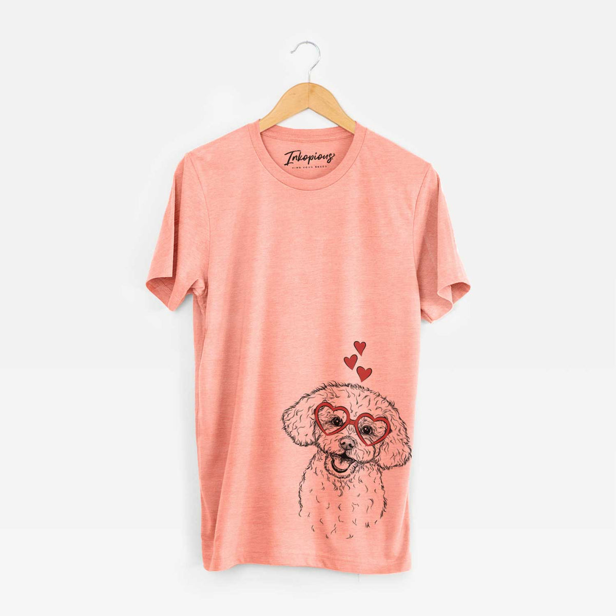 Valentine Caesar the Bichon Frise - Unisex Crewneck