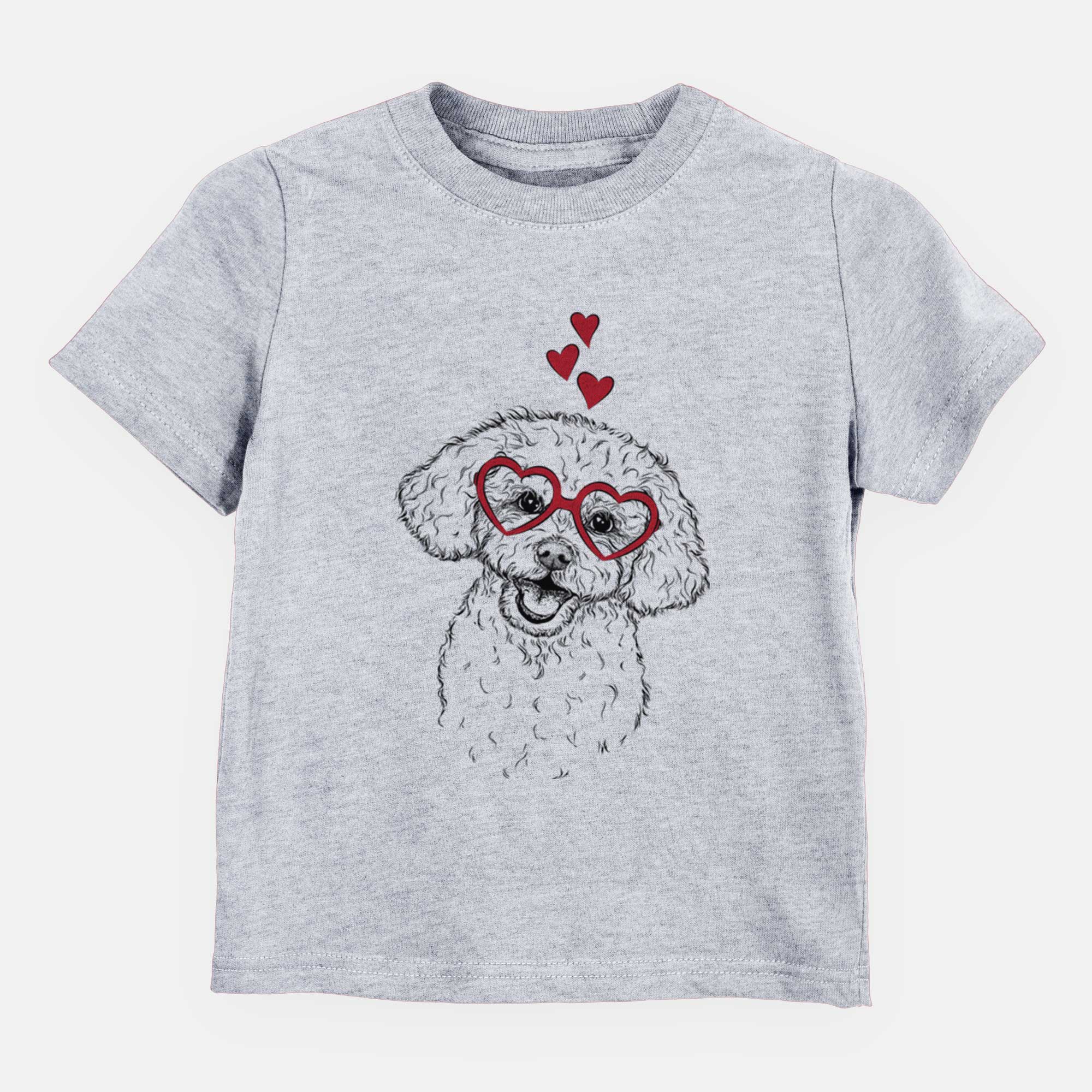 Valentine Caesar the Bichon Frise - Kids/Youth/Toddler Shirt