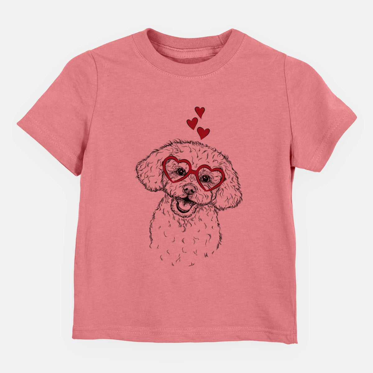 Valentine Caesar the Bichon Frise - Kids/Youth/Toddler Shirt