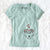 Valentine Ceasar the Labrador Hound Mix - Women's V-neck Shirt