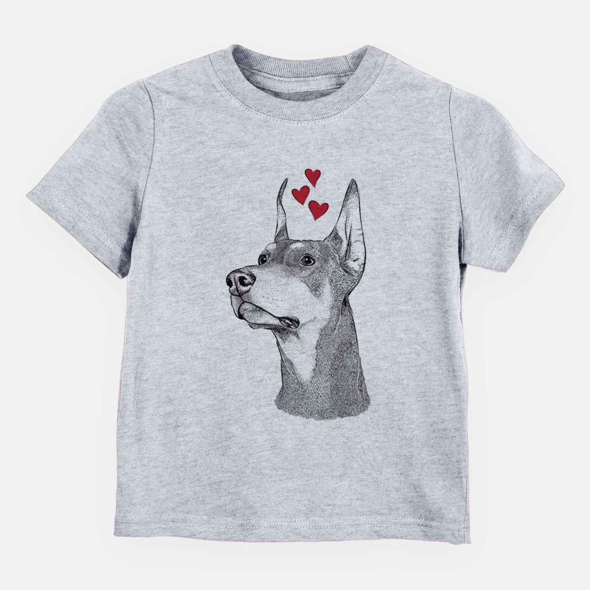 Valentine Cenza the Doberman Pinscher - Kids/Youth/Toddler Shirt