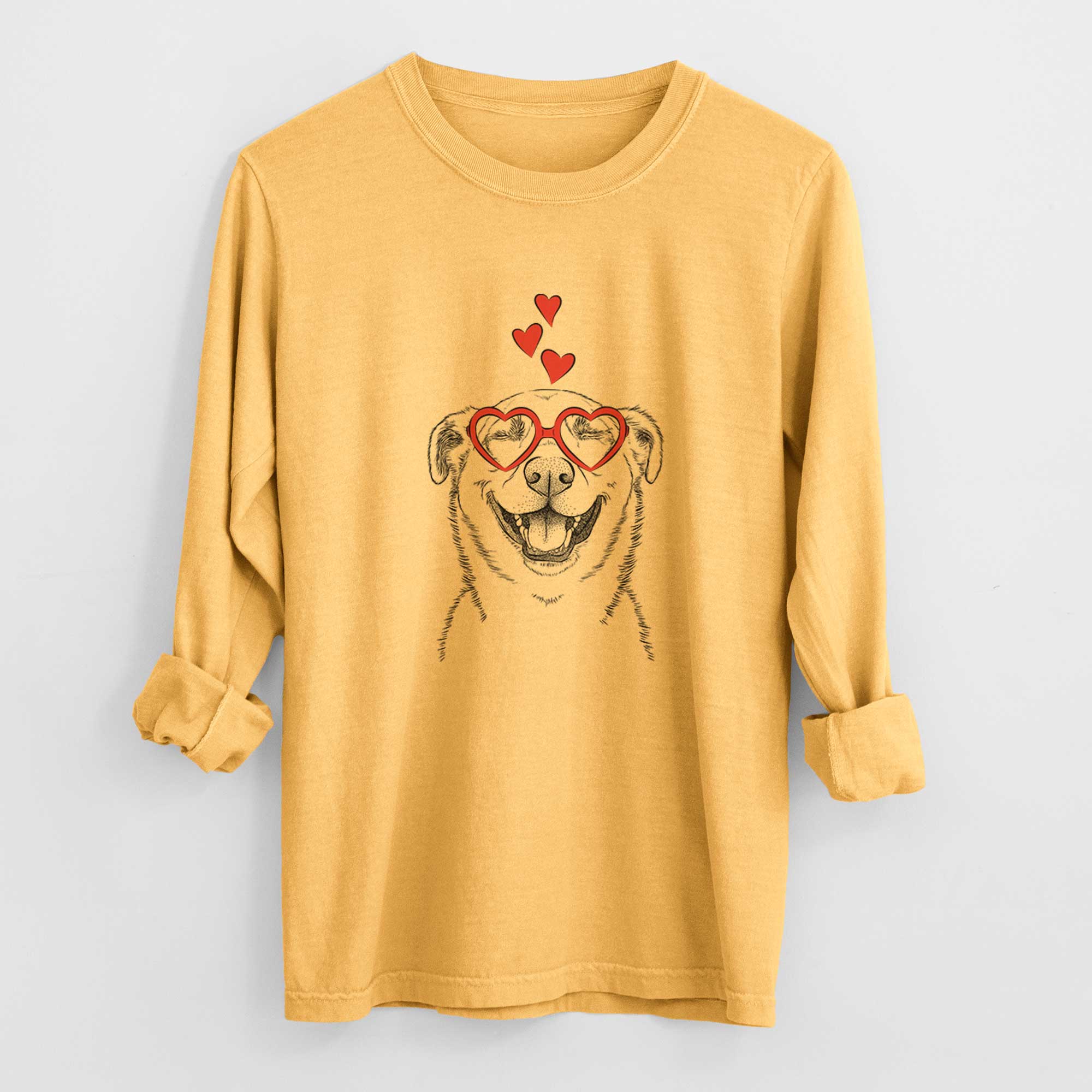 Valentine Chancellor the Mixed Breed - Heavyweight 100% Cotton Long Sleeve