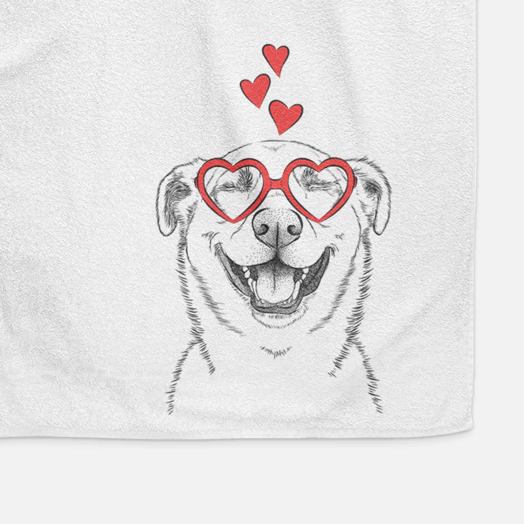 Chancellor the Mixed Breed Decorative Hand Towel