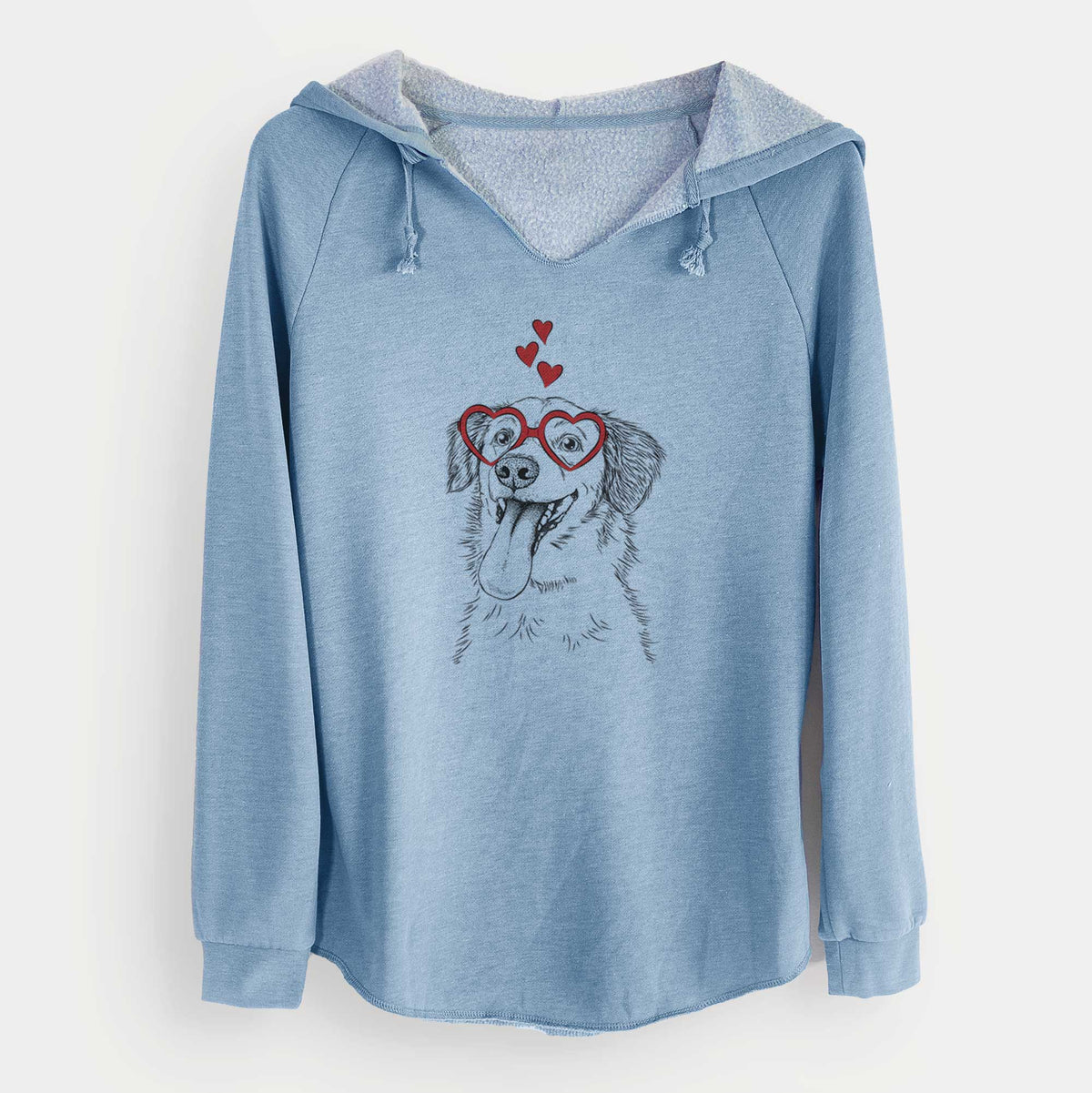 Valentine Charles Xavier the Mixed Breed - Cali Wave Hooded Sweatshirt