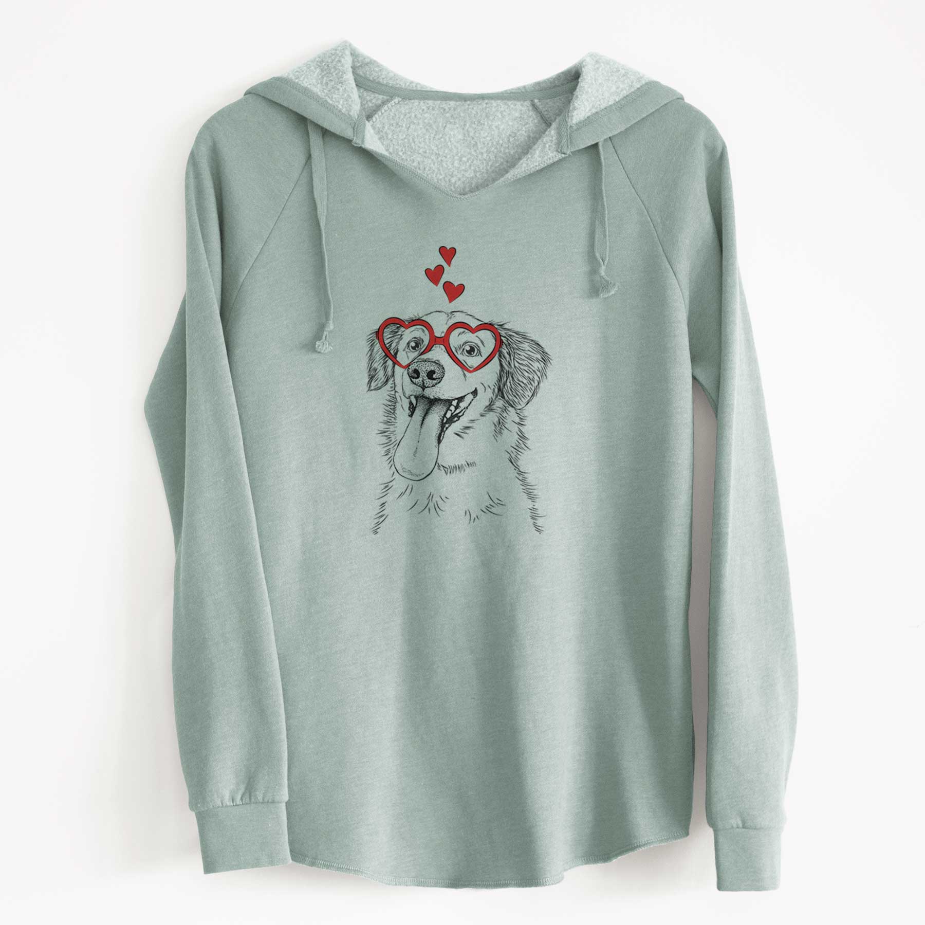 Valentine Charles Xavier the Mixed Breed - Cali Wave Hooded Sweatshirt
