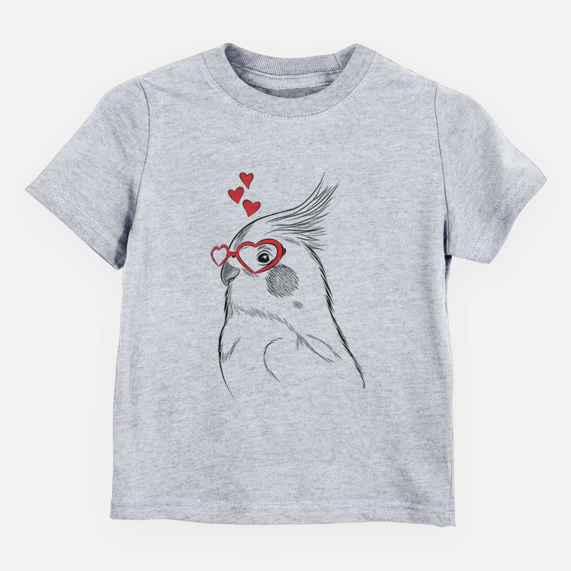 Valentine Charlie the Cockatiel - Kids/Youth/Toddler Shirt