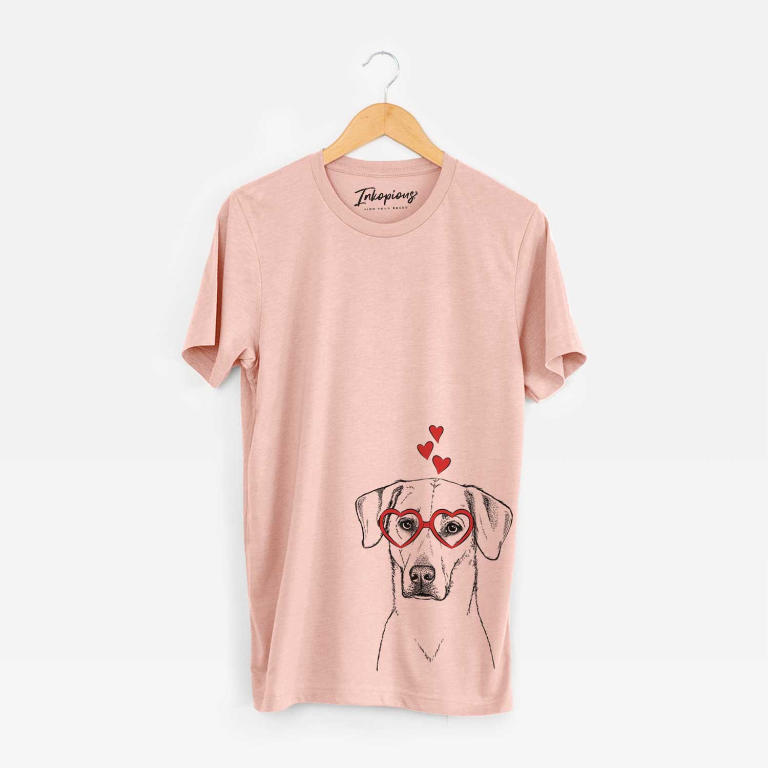 Valentine Charlie Girl the Yellow Lab - Unisex Crewneck