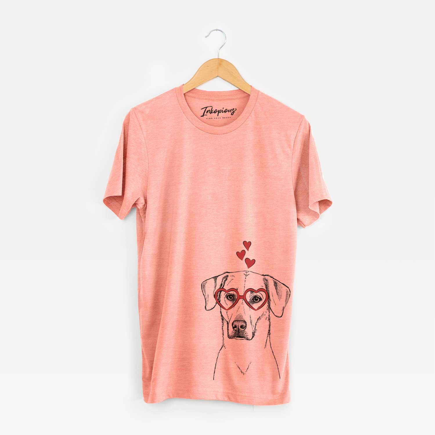 Valentine Charlie Girl the Yellow Lab - Unisex Crewneck
