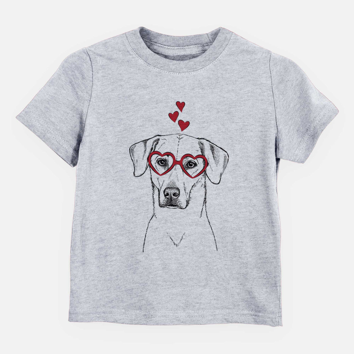 Valentine Charlie Girl the Yellow Lab - Kids/Youth/Toddler Shirt