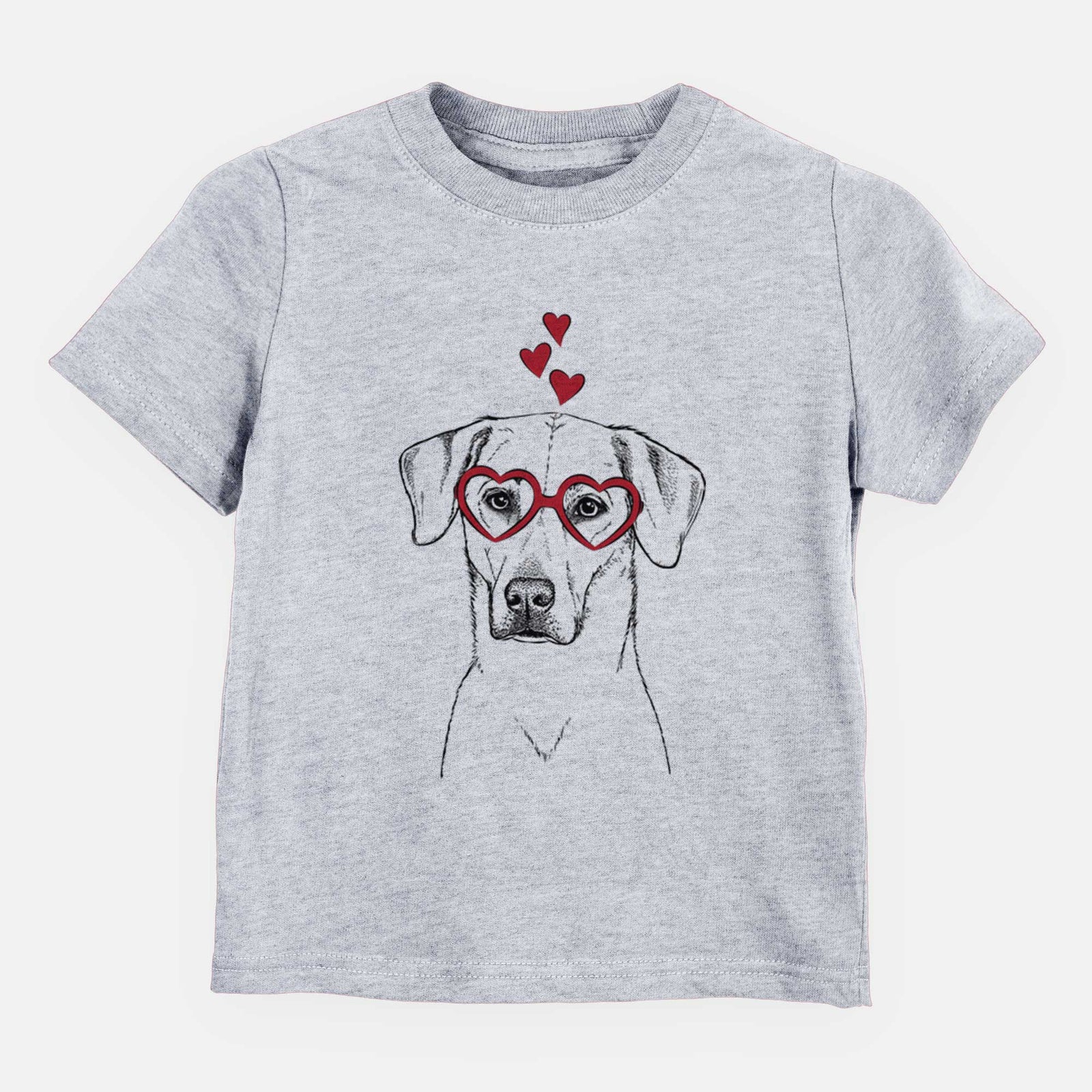 Valentine Charlie Girl the Yellow Lab - Kids/Youth/Toddler Shirt