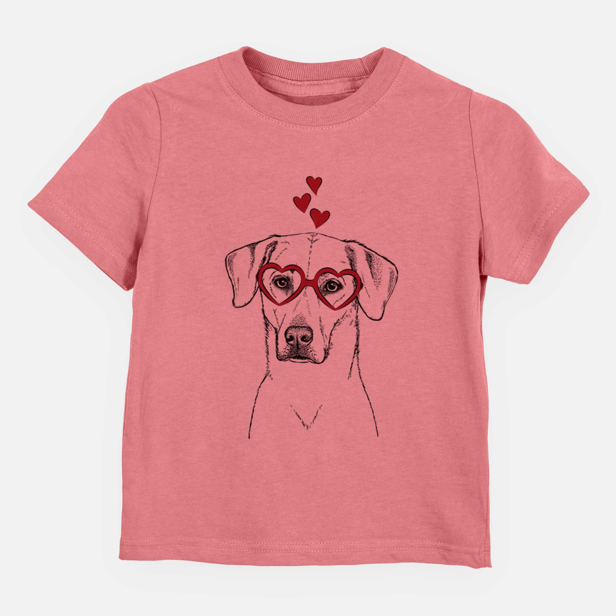 Valentine Charlie Girl the Yellow Lab - Kids/Youth/Toddler Shirt