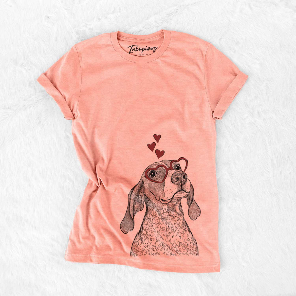 Chester the Red Tick Coonhound - Bella Canvas Unisex Crewneck