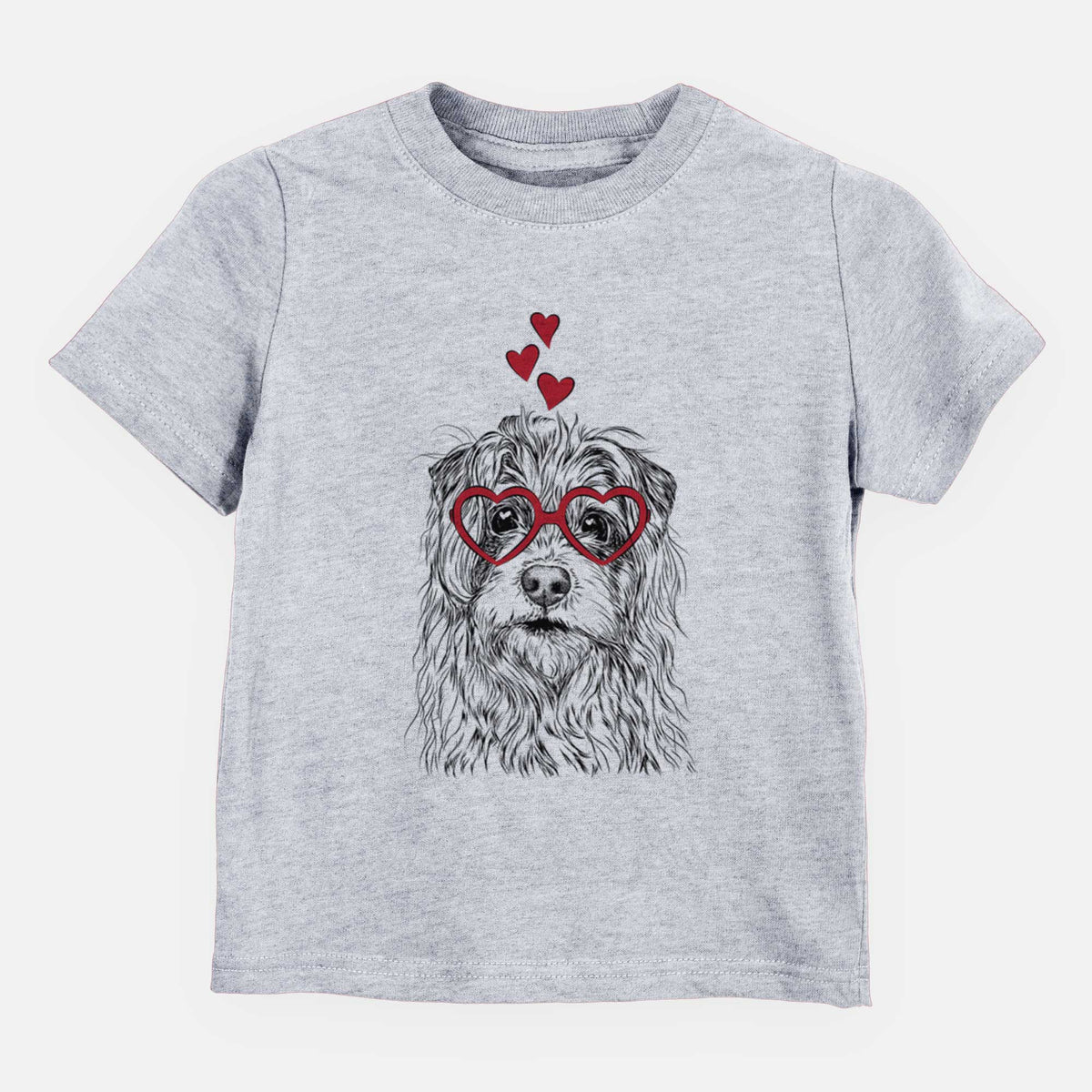 Valentine Chester the Terrier Mix - Kids/Youth/Toddler Shirt
