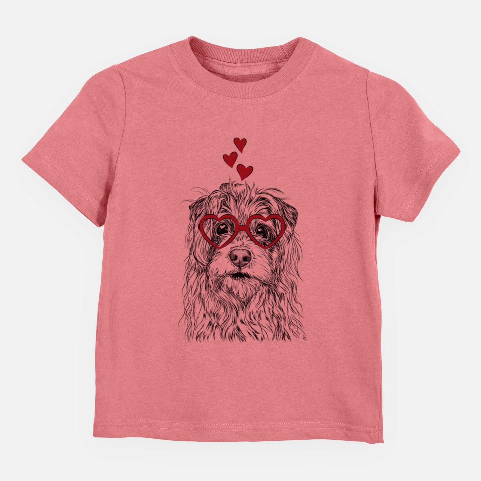 Valentine Chester the Terrier Mix - Kids/Youth/Toddler Shirt