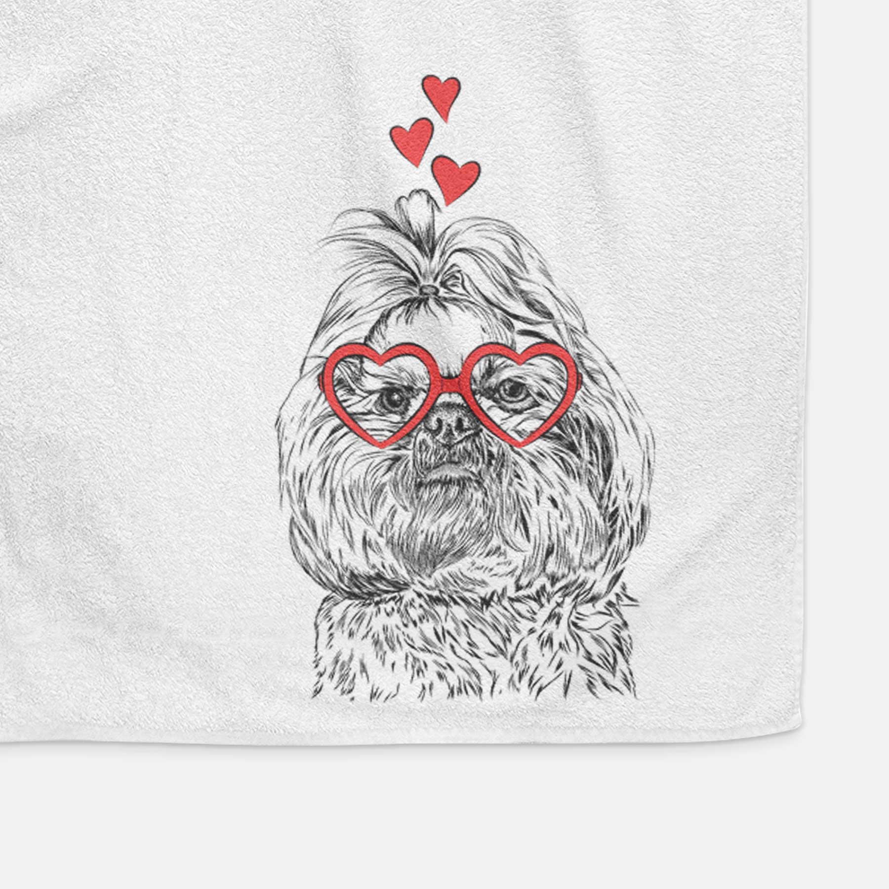 Chewie the Shih Tzu Decorative Hand Towel