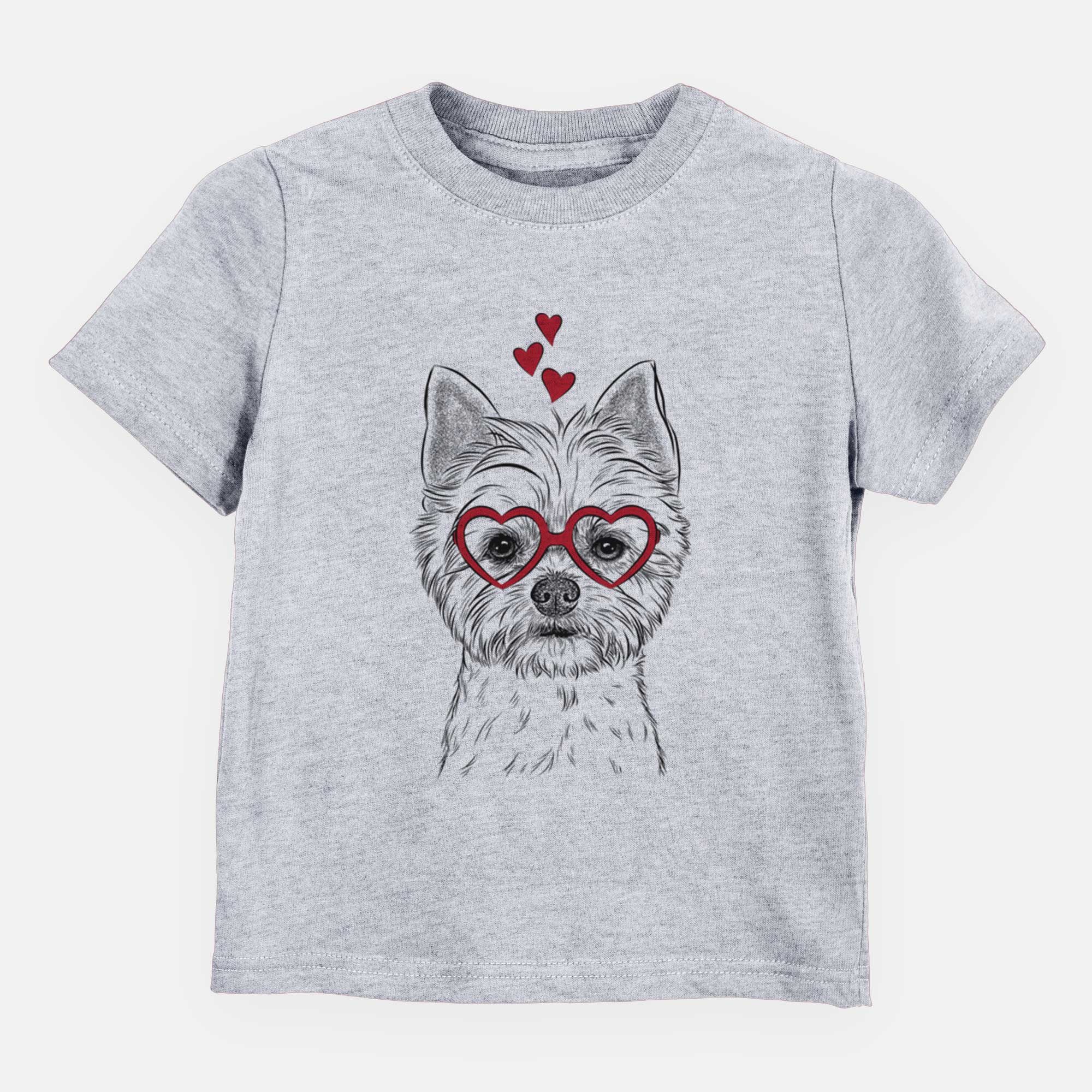 Valentine Chewy the Yorkshire Terrier - Kids/Youth/Toddler Shirt