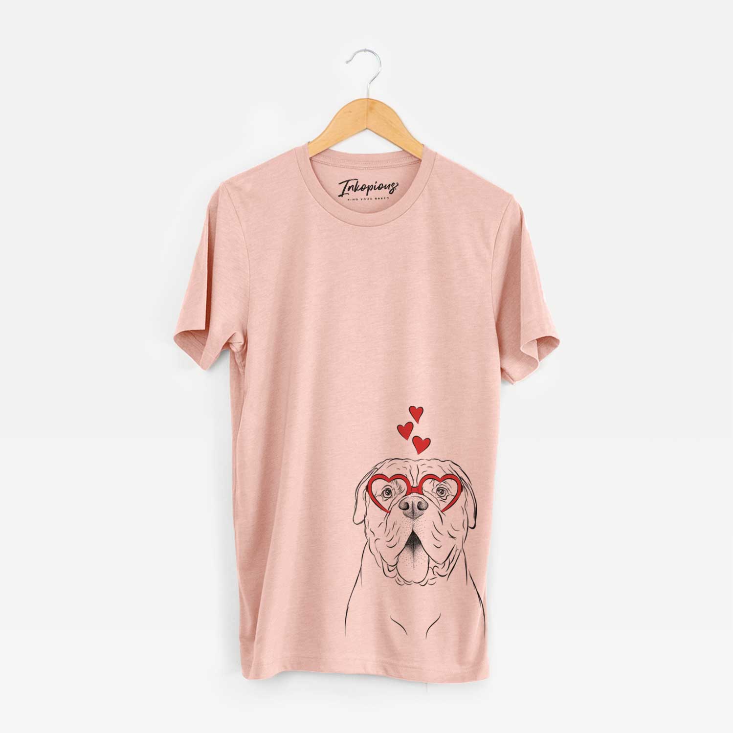 Valentine Chief the Boxer Bulldog Mix - Unisex Crewneck