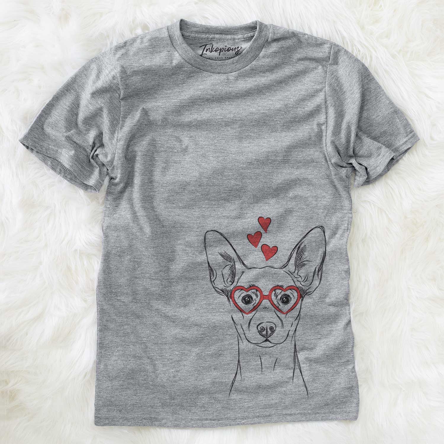 Valentine Chillie the Mini Pinscher - Unisex Crewneck