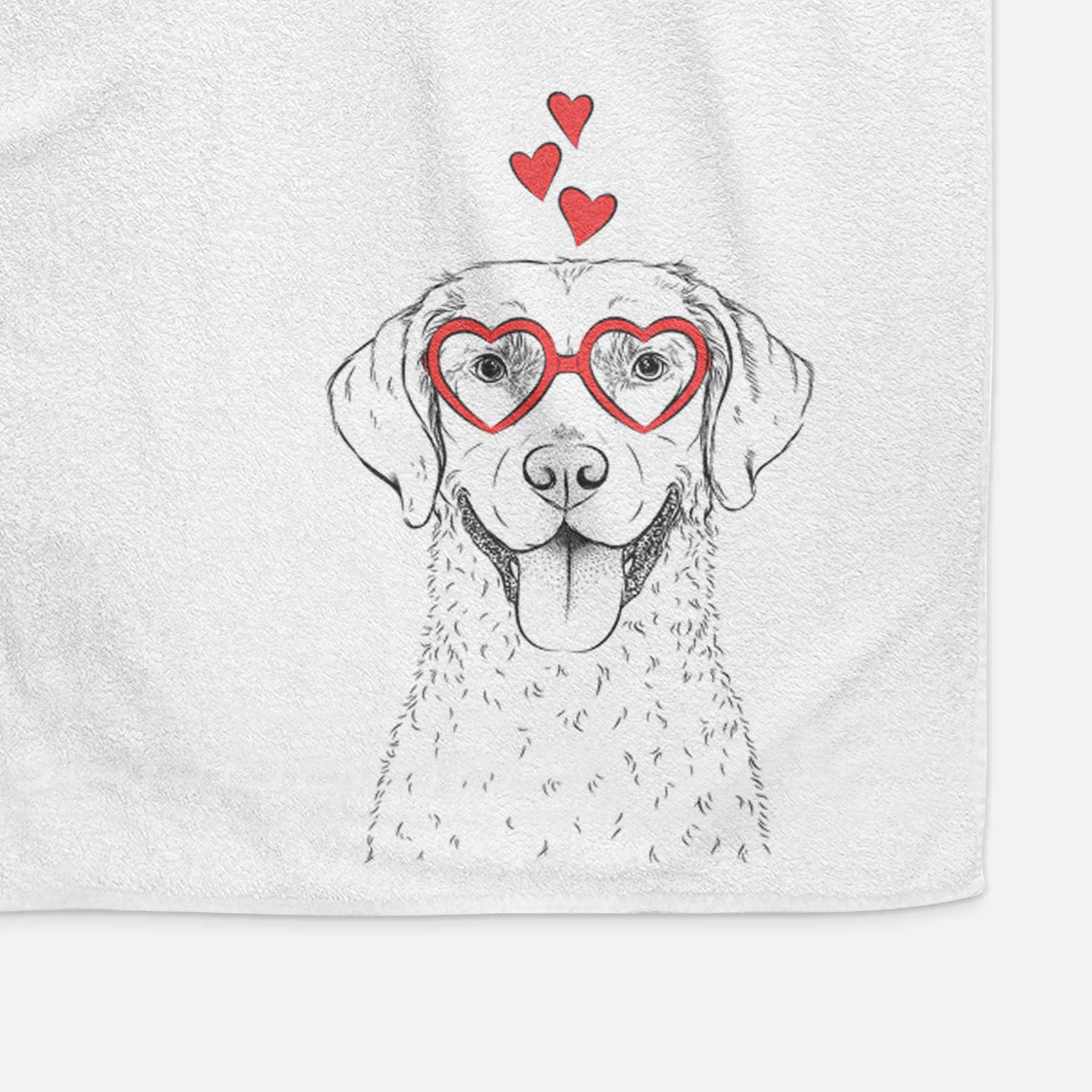 Chip the Chesapeake Bay Retriever Decorative Hand Towel