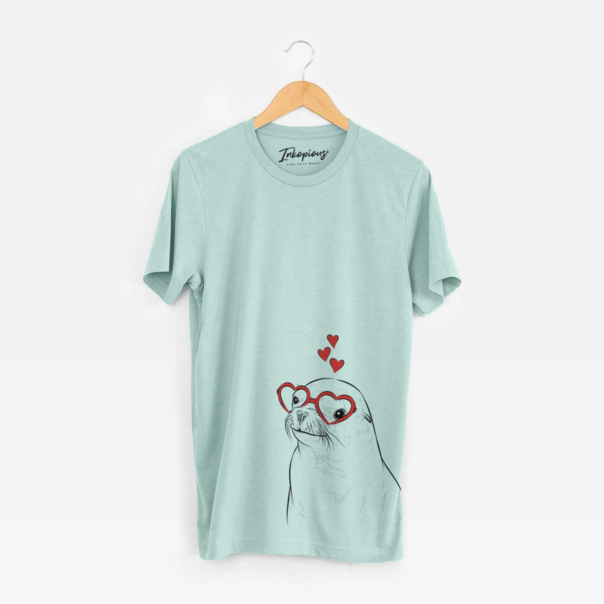 Valentine Chip the California Sea Lion - Unisex Crewneck