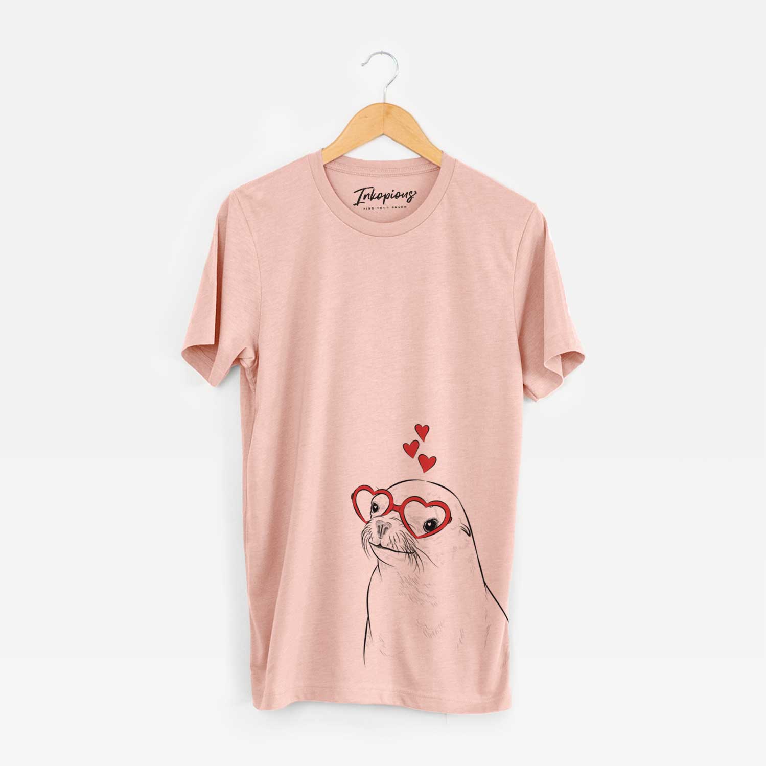 Valentine Chip the California Sea Lion - Unisex Crewneck