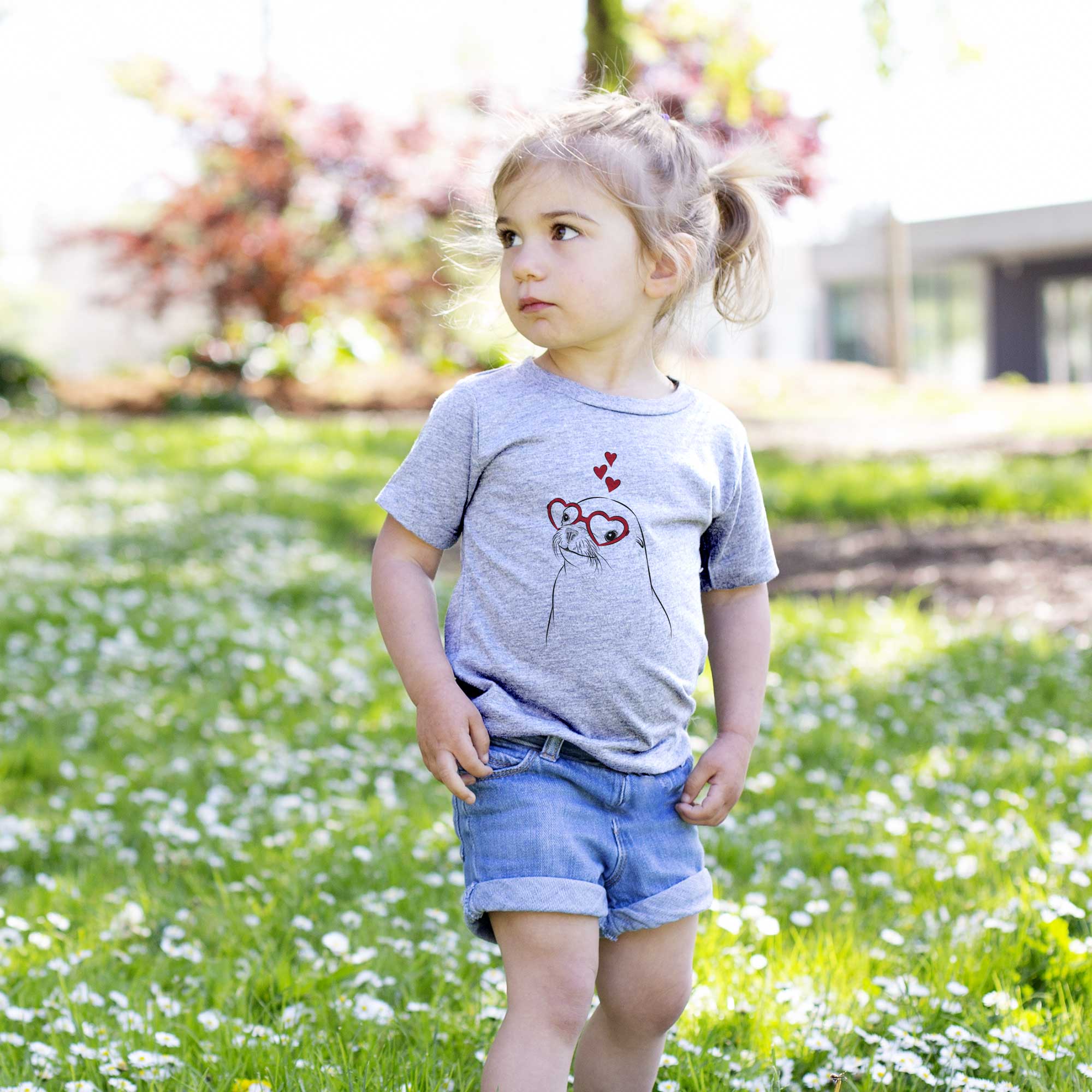 Valentine Chip the California Sea Lion - Kids/Youth/Toddler Shirt