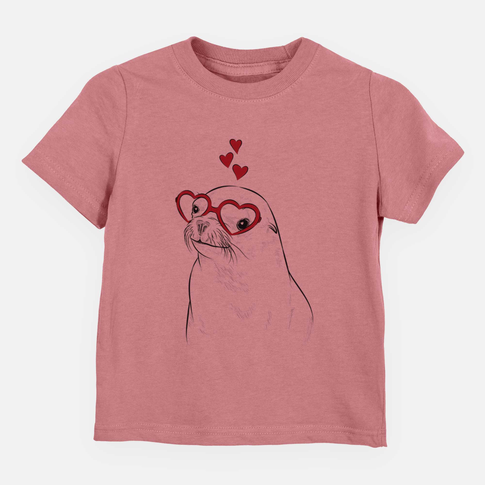 Valentine Chip the California Sea Lion - Kids/Youth/Toddler Shirt