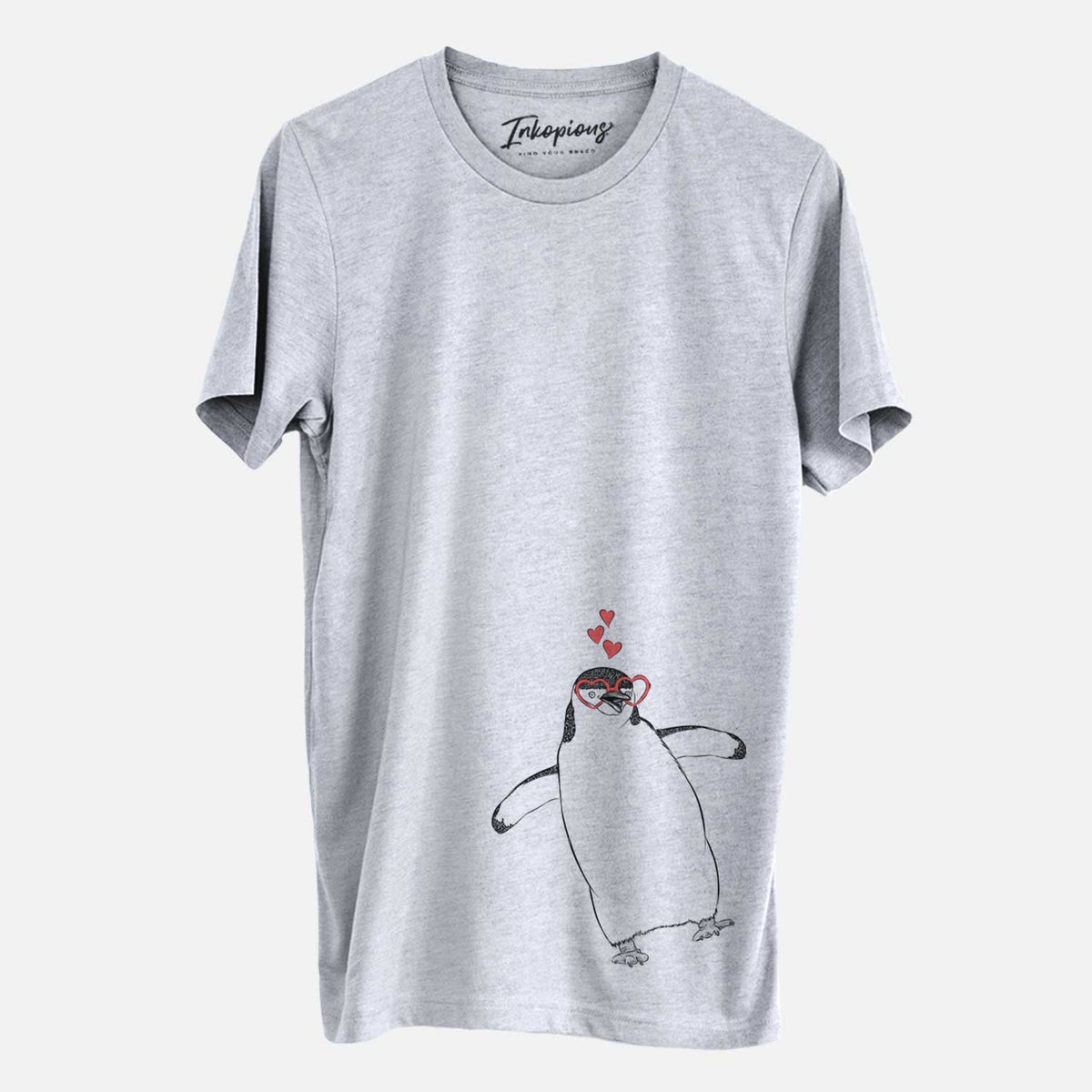 Valentine Chive the Chinstrap Penguin - Unisex Crewneck