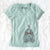 Valentine Chloe the Cockapoo - Women's V-neck Shirt