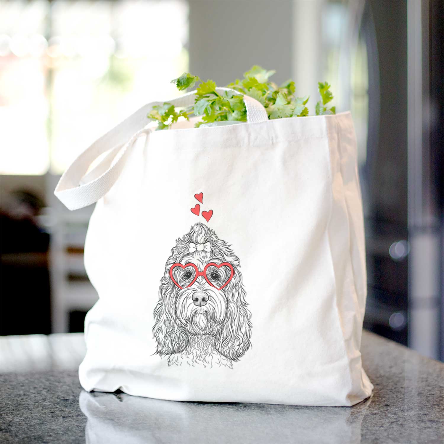 Chloe the Cockapoo - Tote Bag