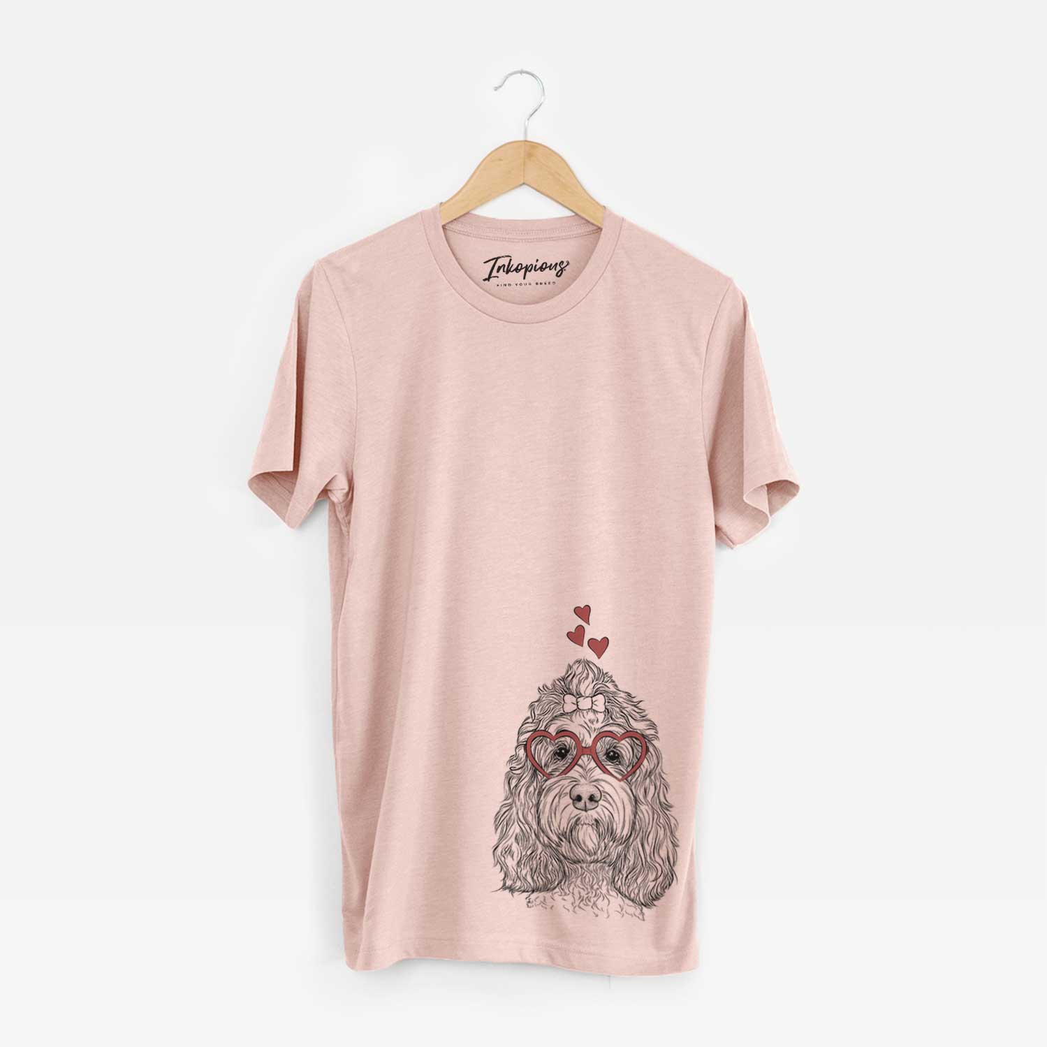 Valentine Chloe the Cockapoo - Unisex Crewneck