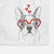 Chocolate Chip the Boston Terrier Decorative Hand Towel