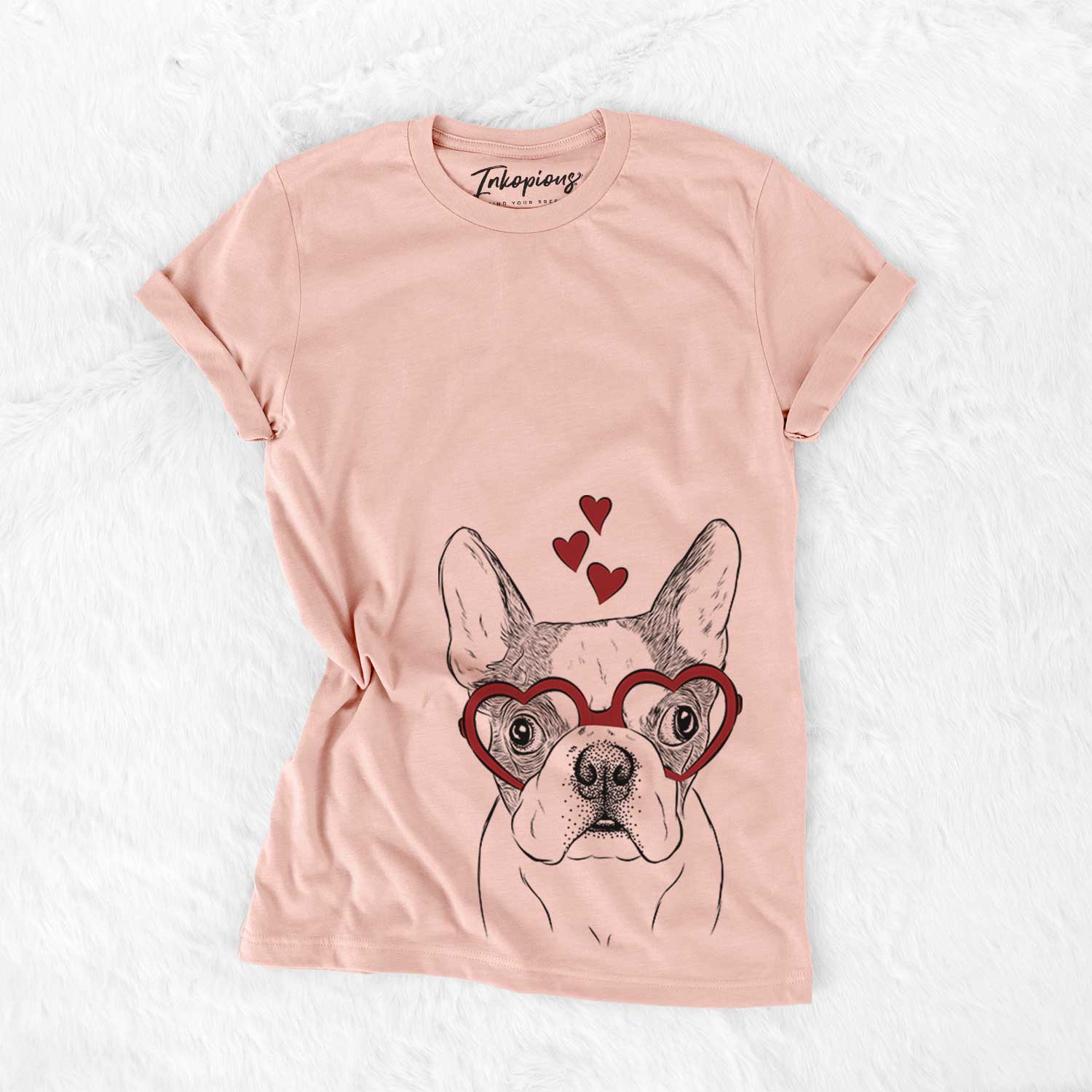 Chocolate Chip the Boston Terrier - Bella Canvas Unisex Crewneck