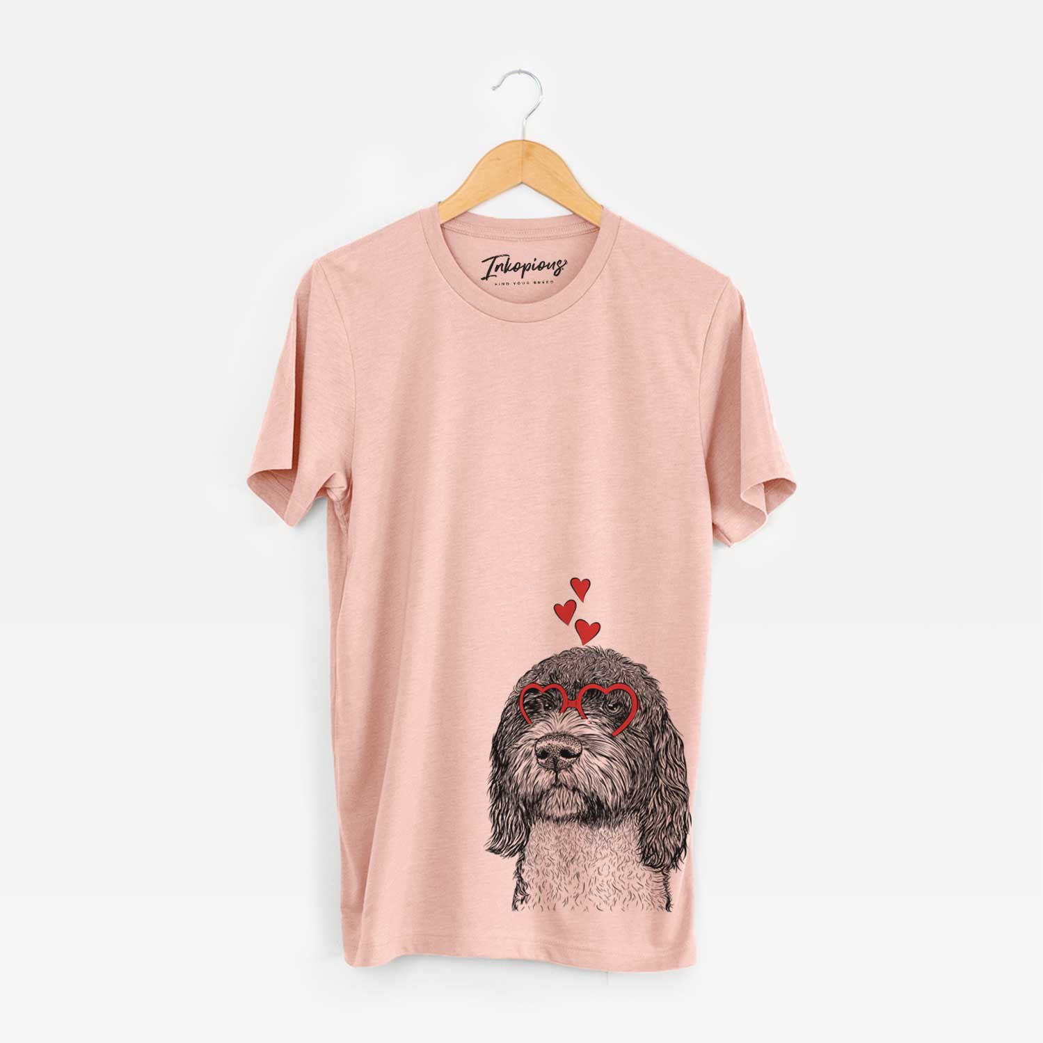 Valentine Chris the Portuguese Water Dog - Unisex Crewneck