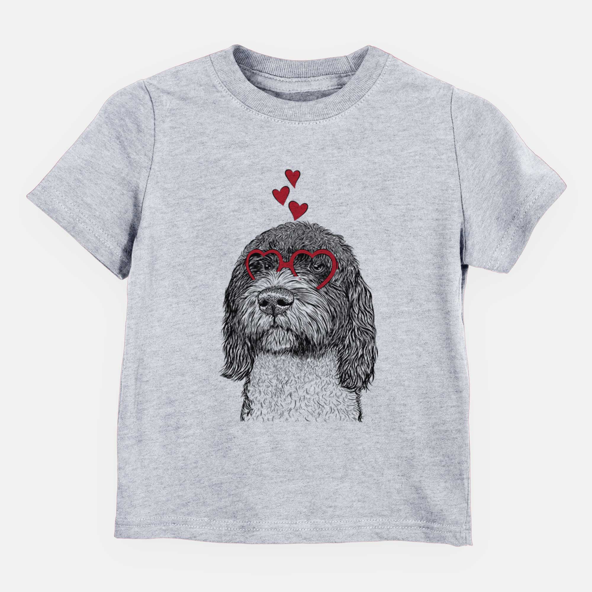 Valentine Chris the Portuguese Water Dog - Kids/Youth/Toddler Shirt