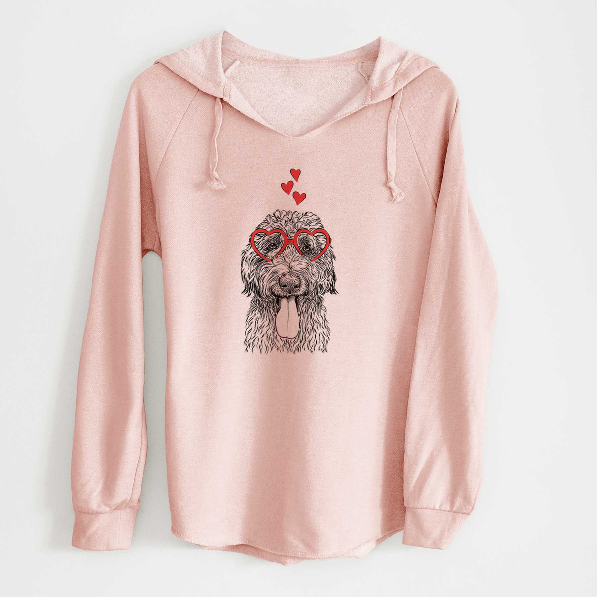 Valentine CiCi Paulk the Aussiedoodle - Cali Wave Hooded Sweatshirt