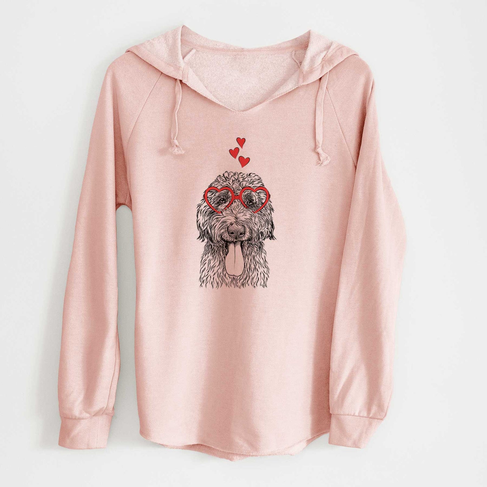 Valentine CiCi Paulk the Aussiedoodle - Cali Wave Hooded Sweatshirt
