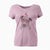 Valentine Claiborne the American Staffordshire Terrier - Women's V-neck Shirt