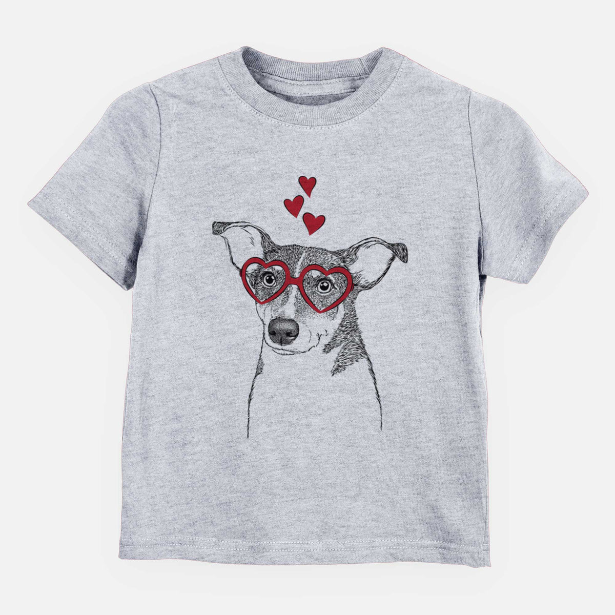 Valentine Cleo the Terrier Mix - Kids/Youth/Toddler Shirt