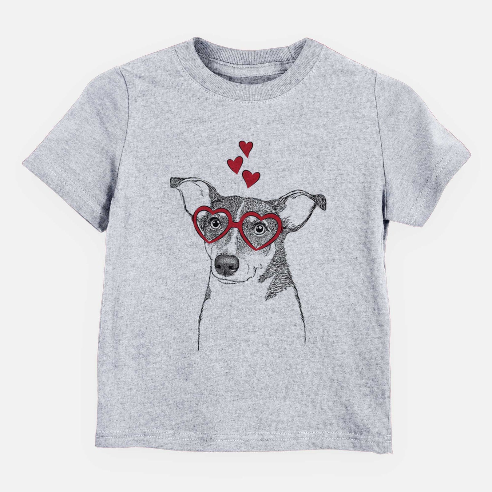 Valentine Cleo the Terrier Mix - Kids/Youth/Toddler Shirt