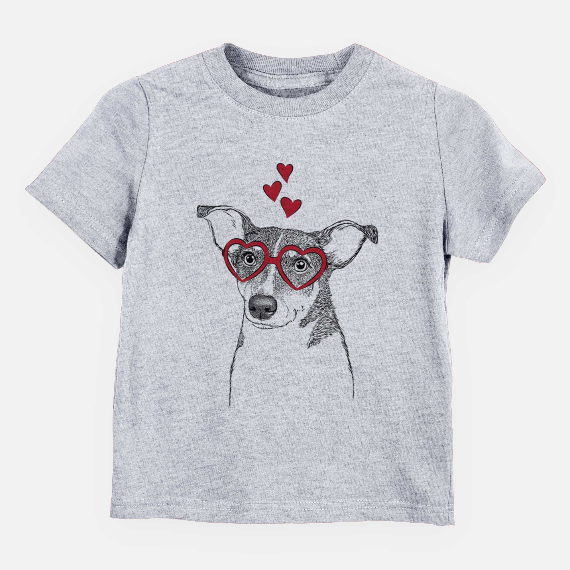 Valentine Cleo the Terrier Mix - Kids/Youth/Toddler Shirt