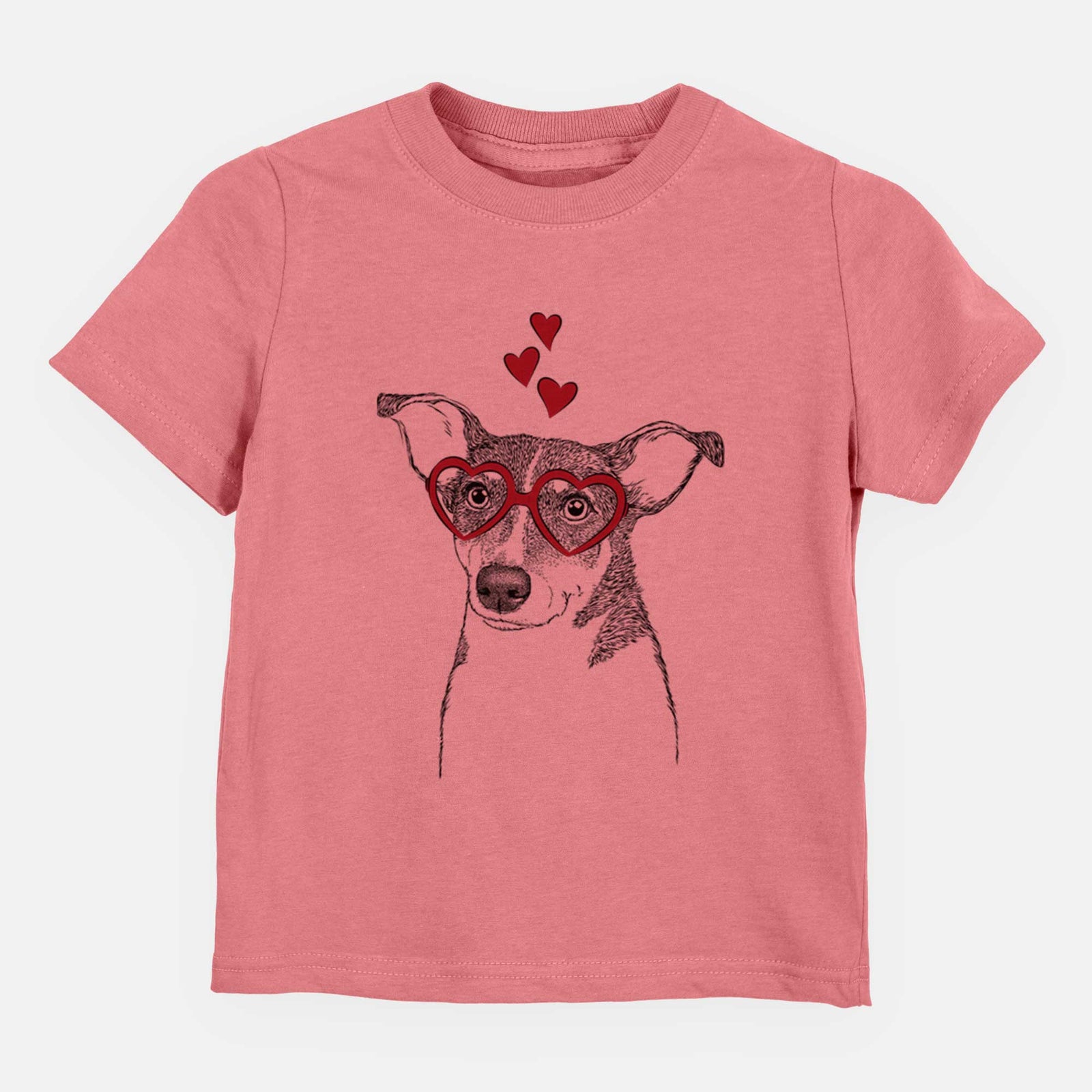 Valentine Cleo the Terrier Mix - Kids/Youth/Toddler Shirt