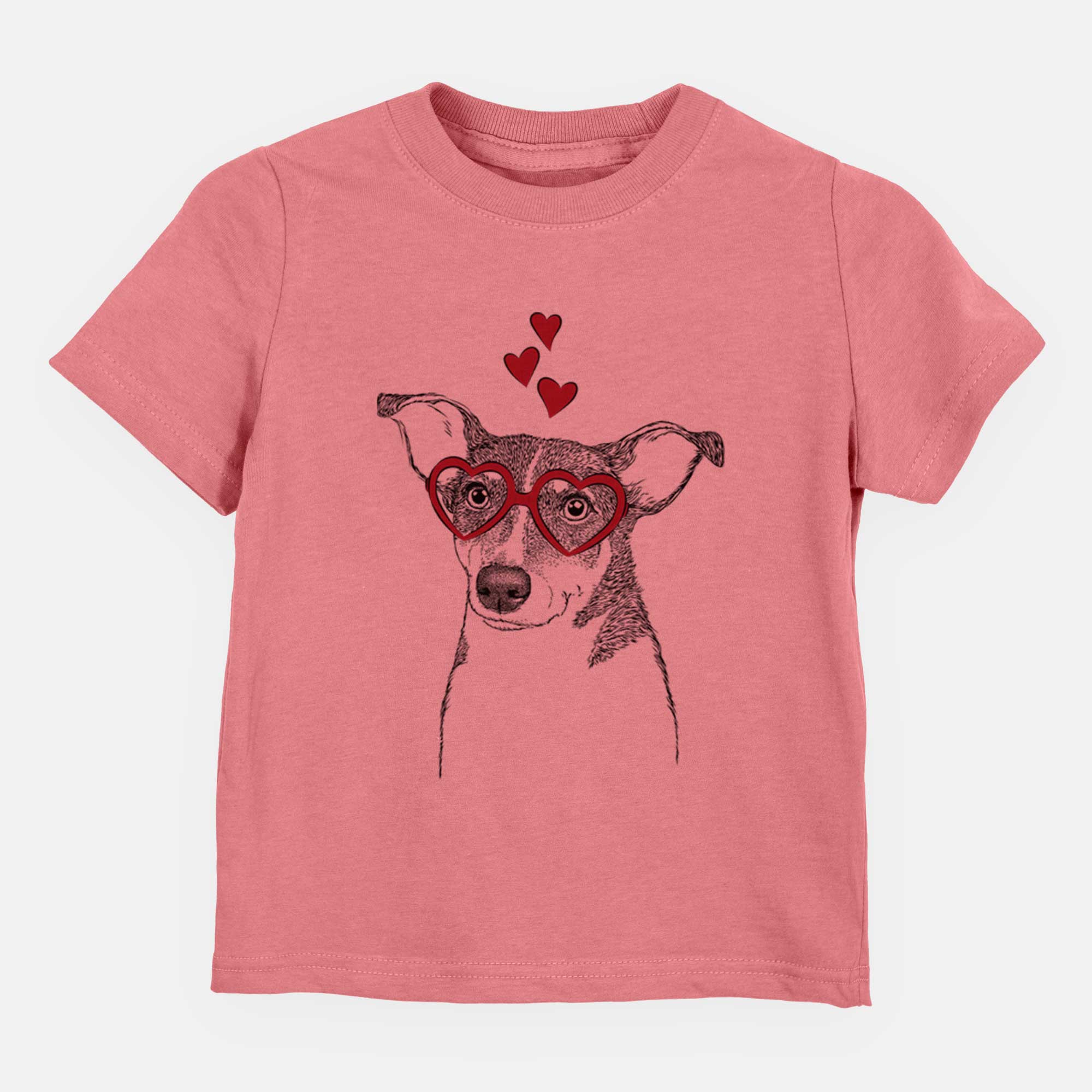 Valentine Cleo the Terrier Mix - Kids/Youth/Toddler Shirt