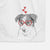 Coco the Beagle Mix Decorative Hand Towel