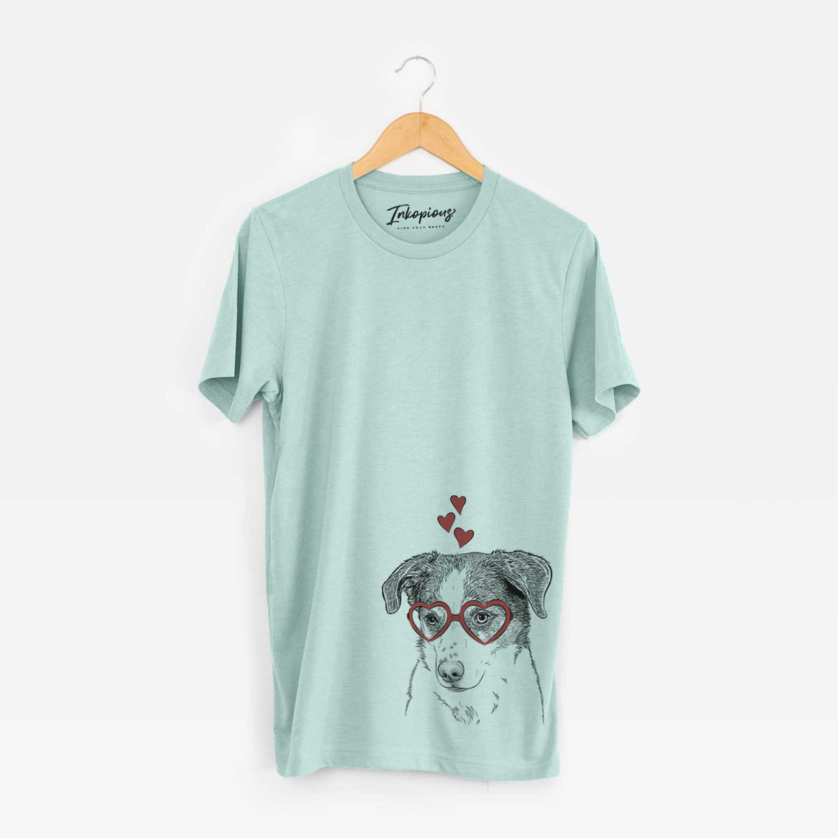 Valentine Coco the Beagle Mix - Unisex Crewneck
