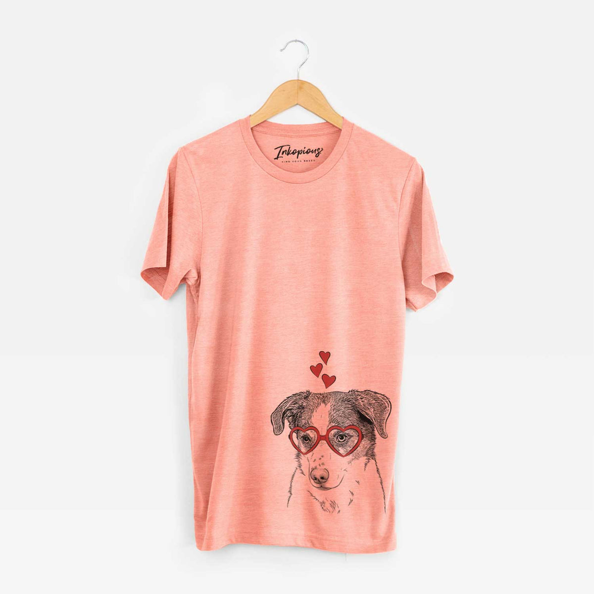 Valentine Coco the Beagle Mix - Unisex Crewneck