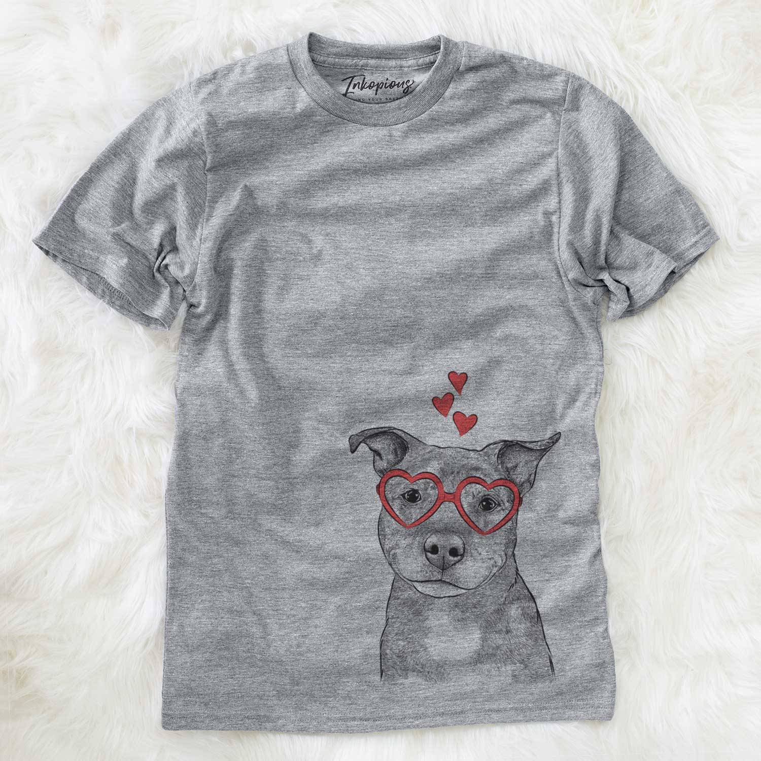 Valentine Cody the Catahoula Mix - Unisex Crewneck